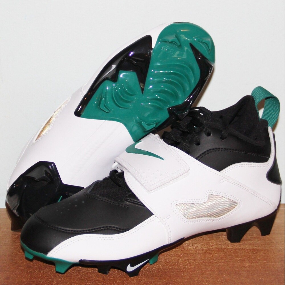 Nike Diamond Turf DT 93 TD Football Cleats Mens 8.5 10.5 Green Black White
